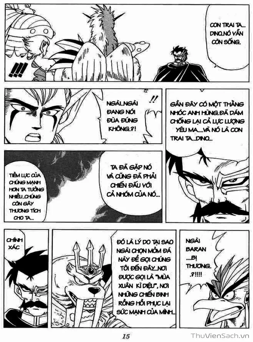 Truyện Tranh Dấu Ấn Rồng Thiêng - Dragon Quest trang 4