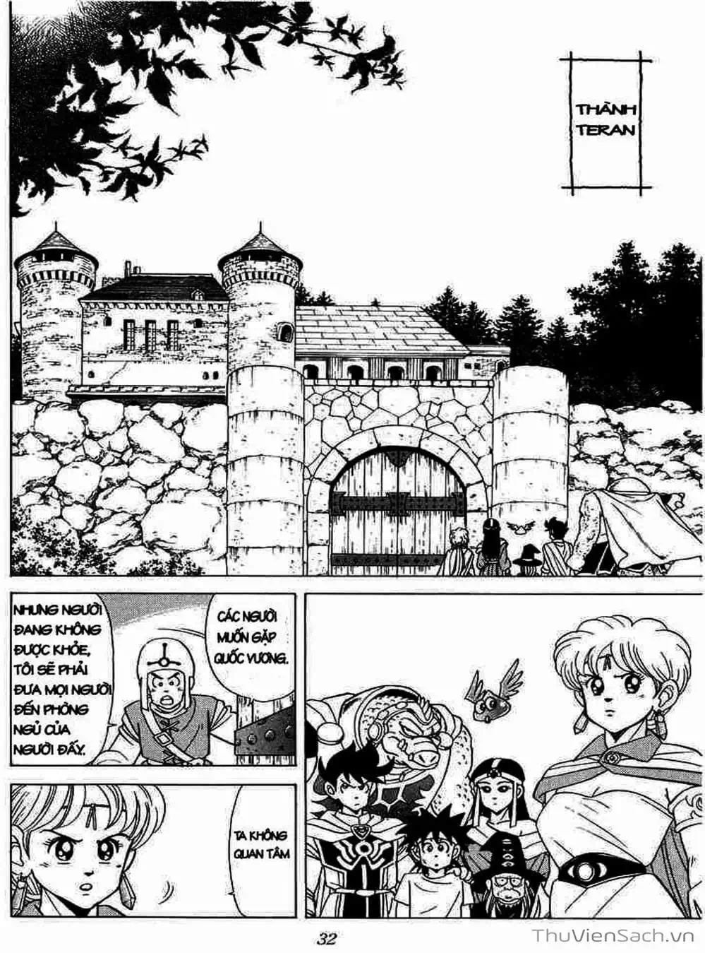 Truyện Tranh Dấu Ấn Rồng Thiêng - Dragon Quest trang 4