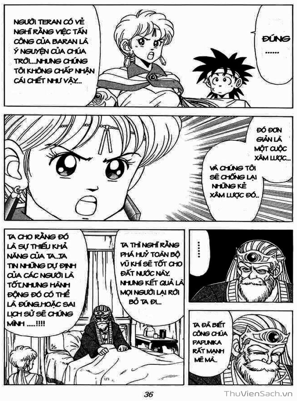 Truyện Tranh Dấu Ấn Rồng Thiêng - Dragon Quest trang 4