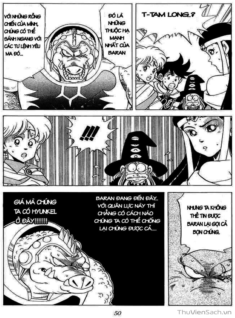 Truyện Tranh Dấu Ấn Rồng Thiêng - Dragon Quest trang 4