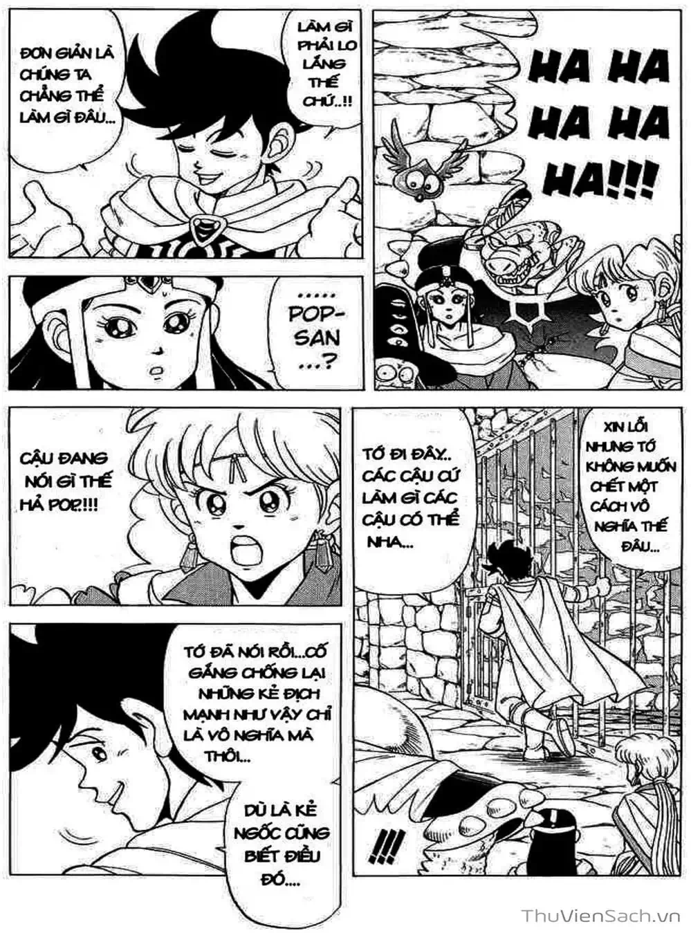 Truyện Tranh Dấu Ấn Rồng Thiêng - Dragon Quest trang 4