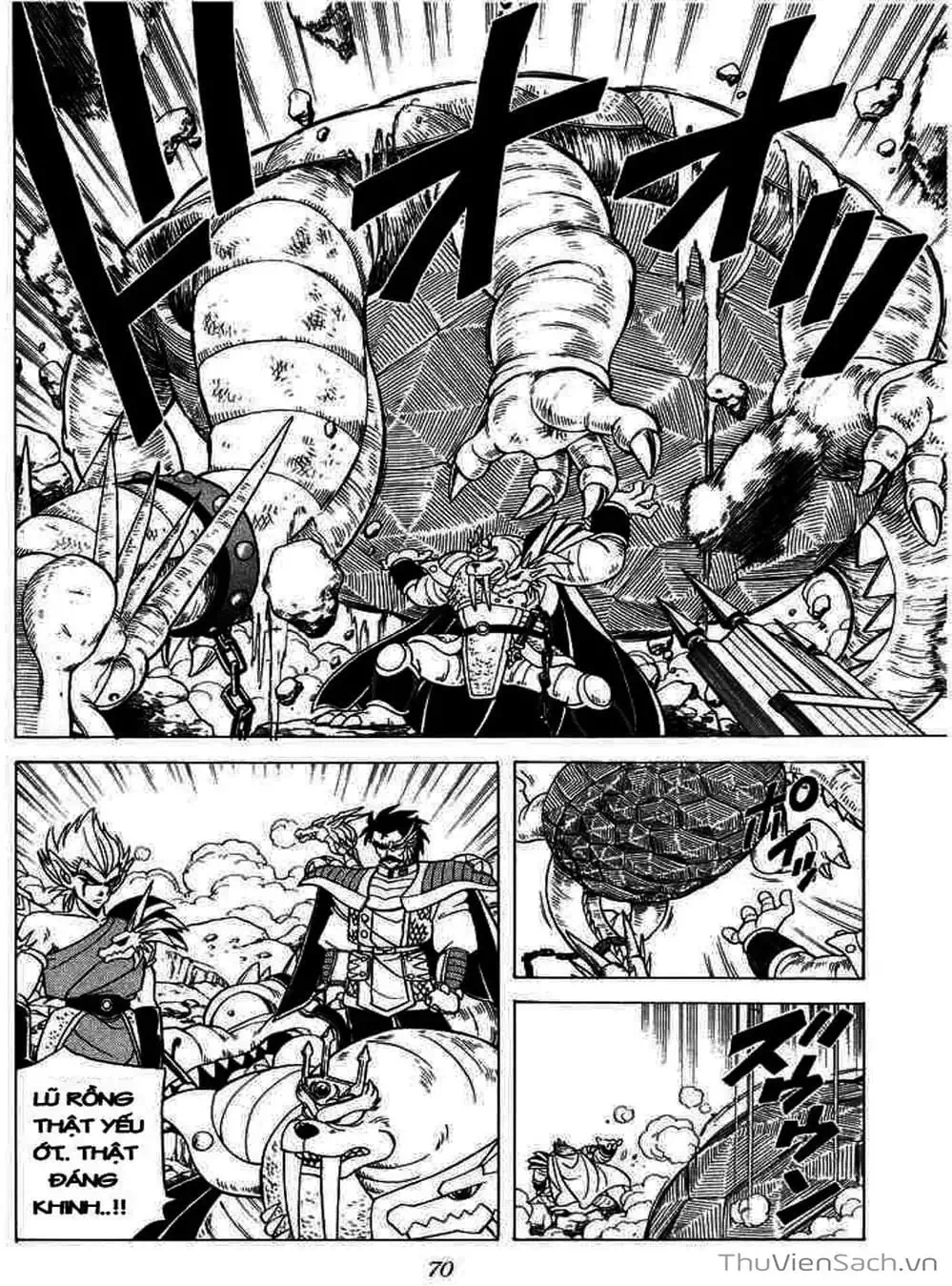 Truyện Tranh Dấu Ấn Rồng Thiêng - Dragon Quest trang 4