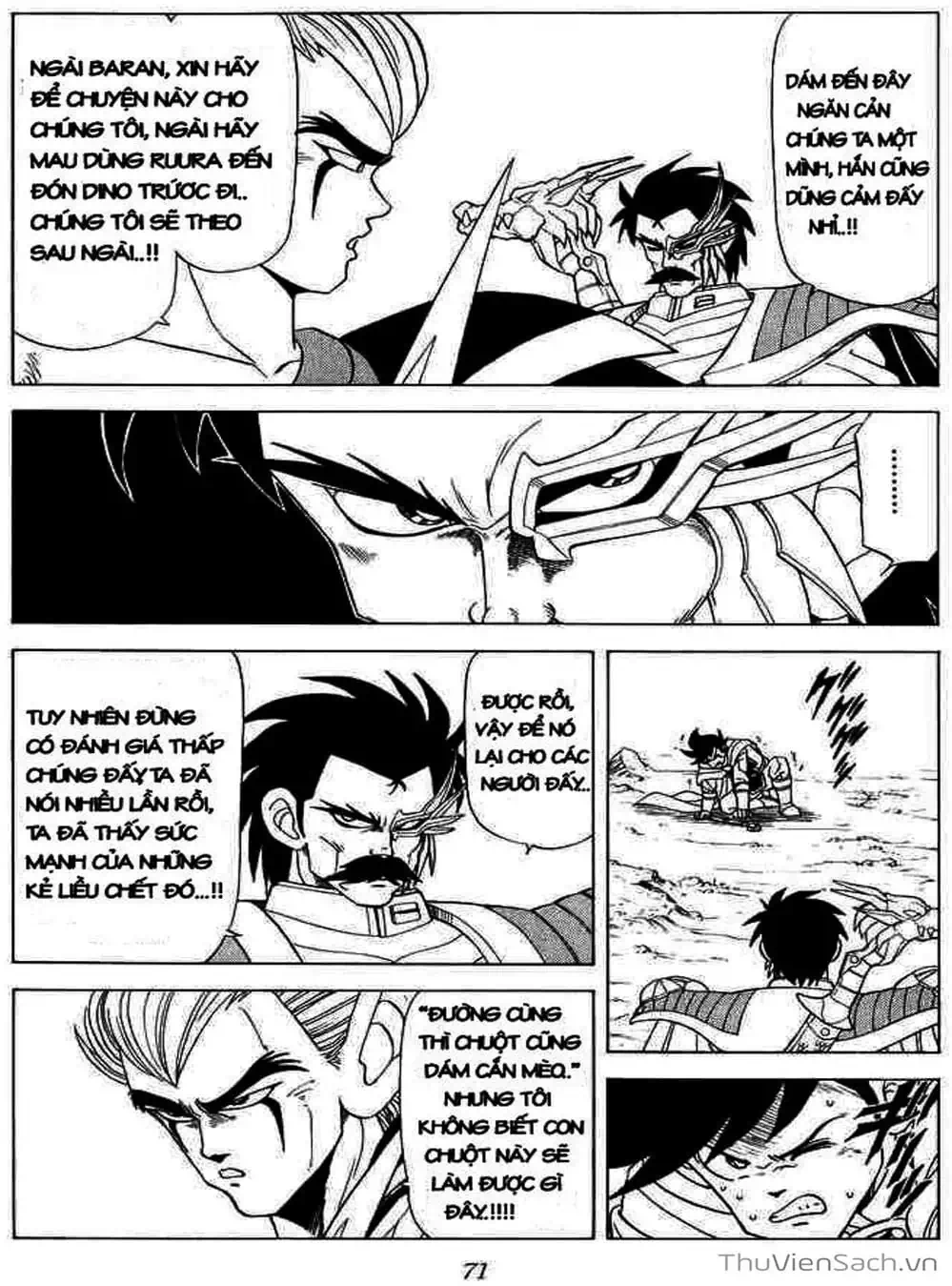 Truyện Tranh Dấu Ấn Rồng Thiêng - Dragon Quest trang 4