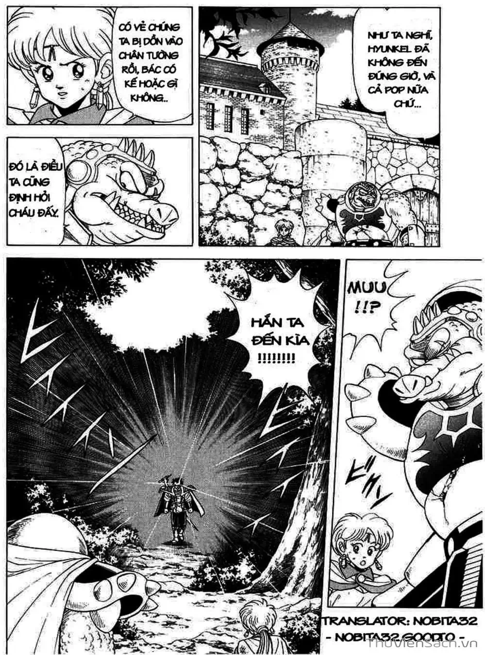 Truyện Tranh Dấu Ấn Rồng Thiêng - Dragon Quest trang 4