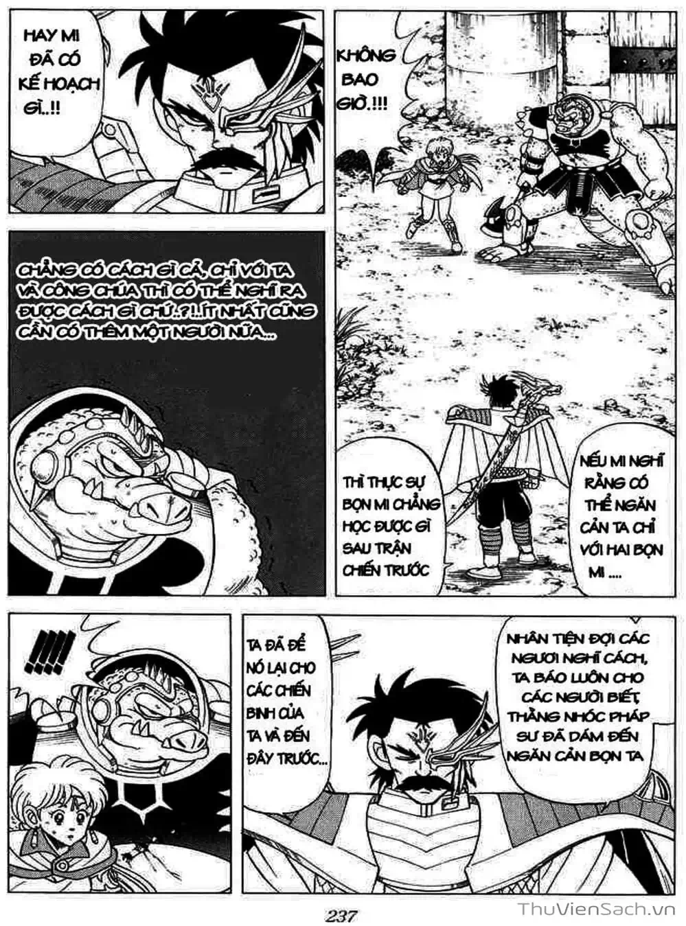 Truyện Tranh Dấu Ấn Rồng Thiêng - Dragon Quest trang 4