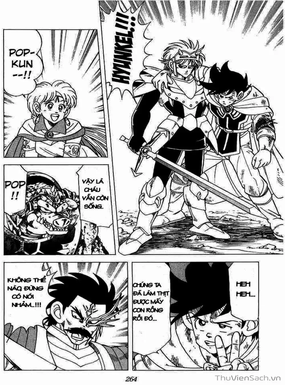 Truyện Tranh Dấu Ấn Rồng Thiêng - Dragon Quest trang 4