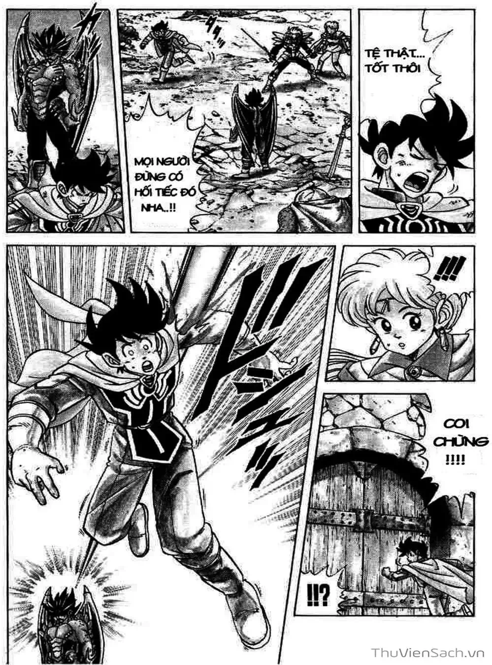 Truyện Tranh Dấu Ấn Rồng Thiêng - Dragon Quest trang 4