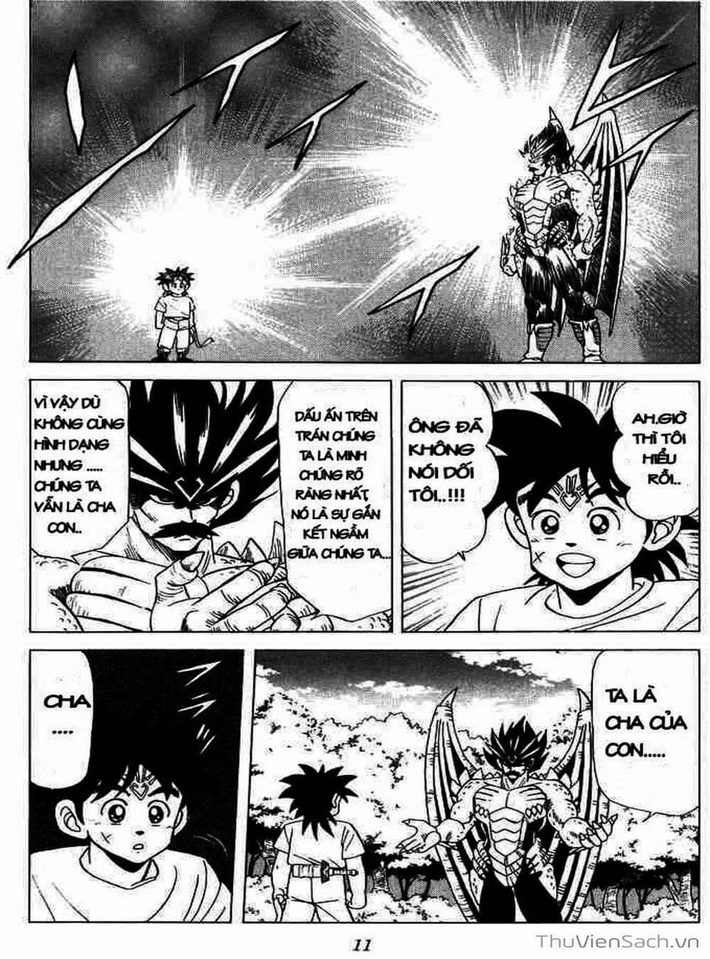 Truyện Tranh Dấu Ấn Rồng Thiêng - Dragon Quest trang 4