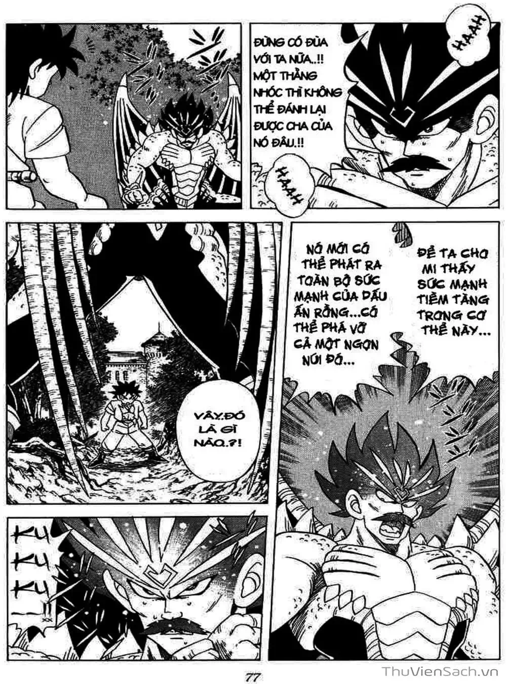 Truyện Tranh Dấu Ấn Rồng Thiêng - Dragon Quest trang 4