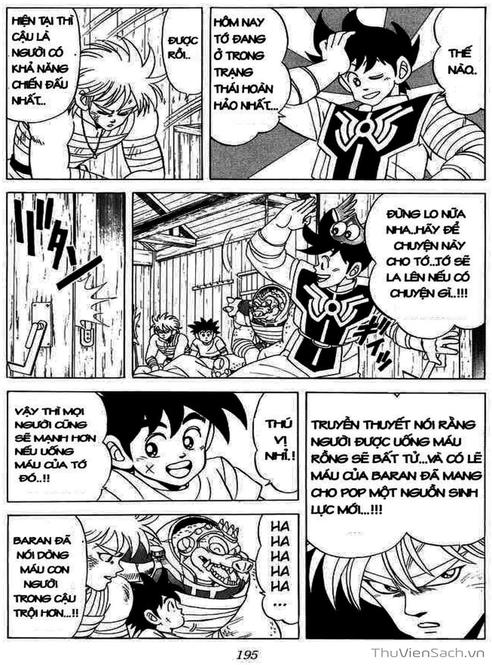 Truyện Tranh Dấu Ấn Rồng Thiêng - Dragon Quest trang 4