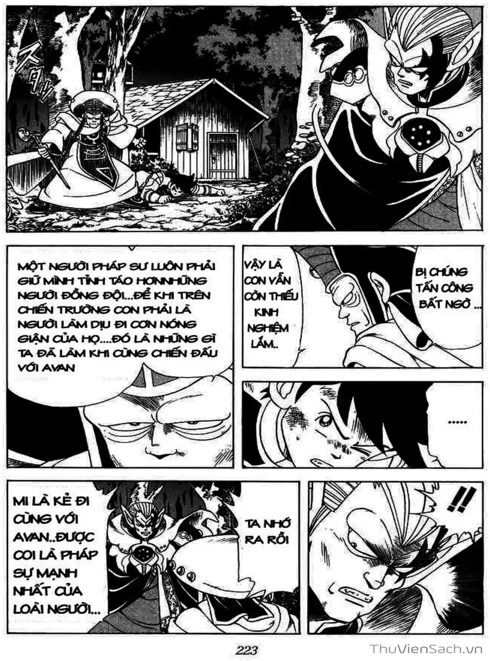 Truyện Tranh Dấu Ấn Rồng Thiêng - Dragon Quest trang 4