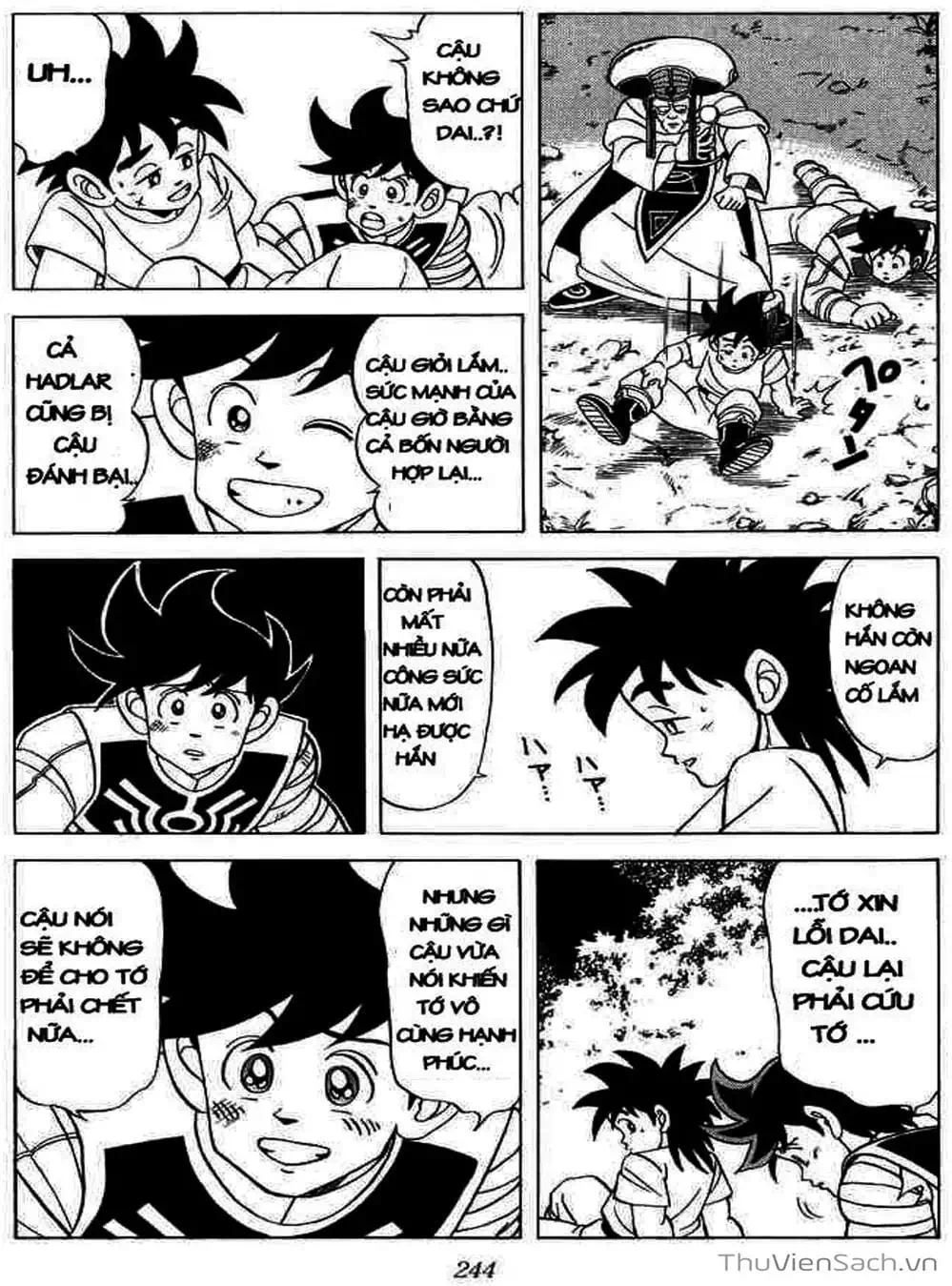 Truyện Tranh Dấu Ấn Rồng Thiêng - Dragon Quest trang 4