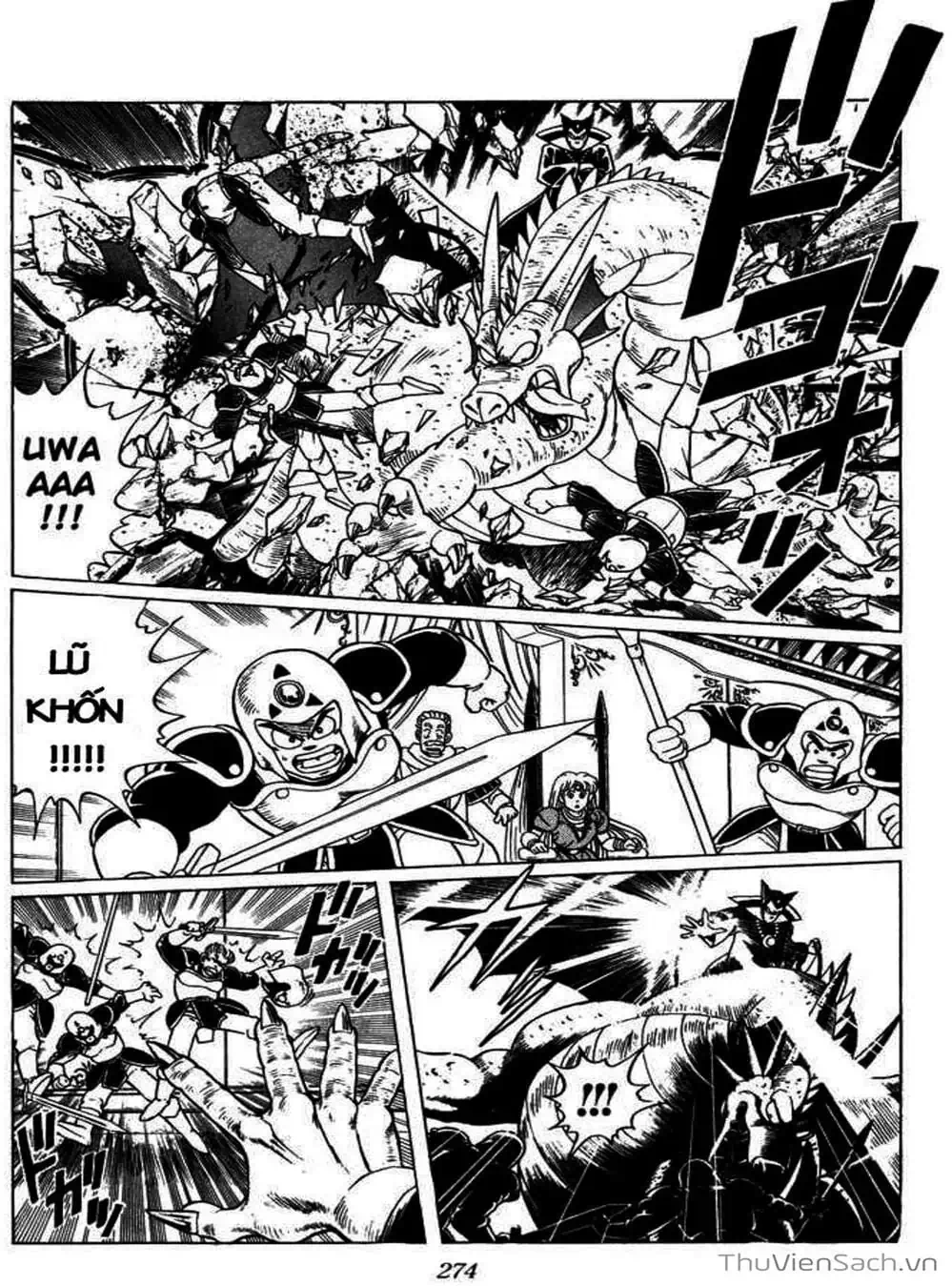 Truyện Tranh Dấu Ấn Rồng Thiêng - Dragon Quest trang 4