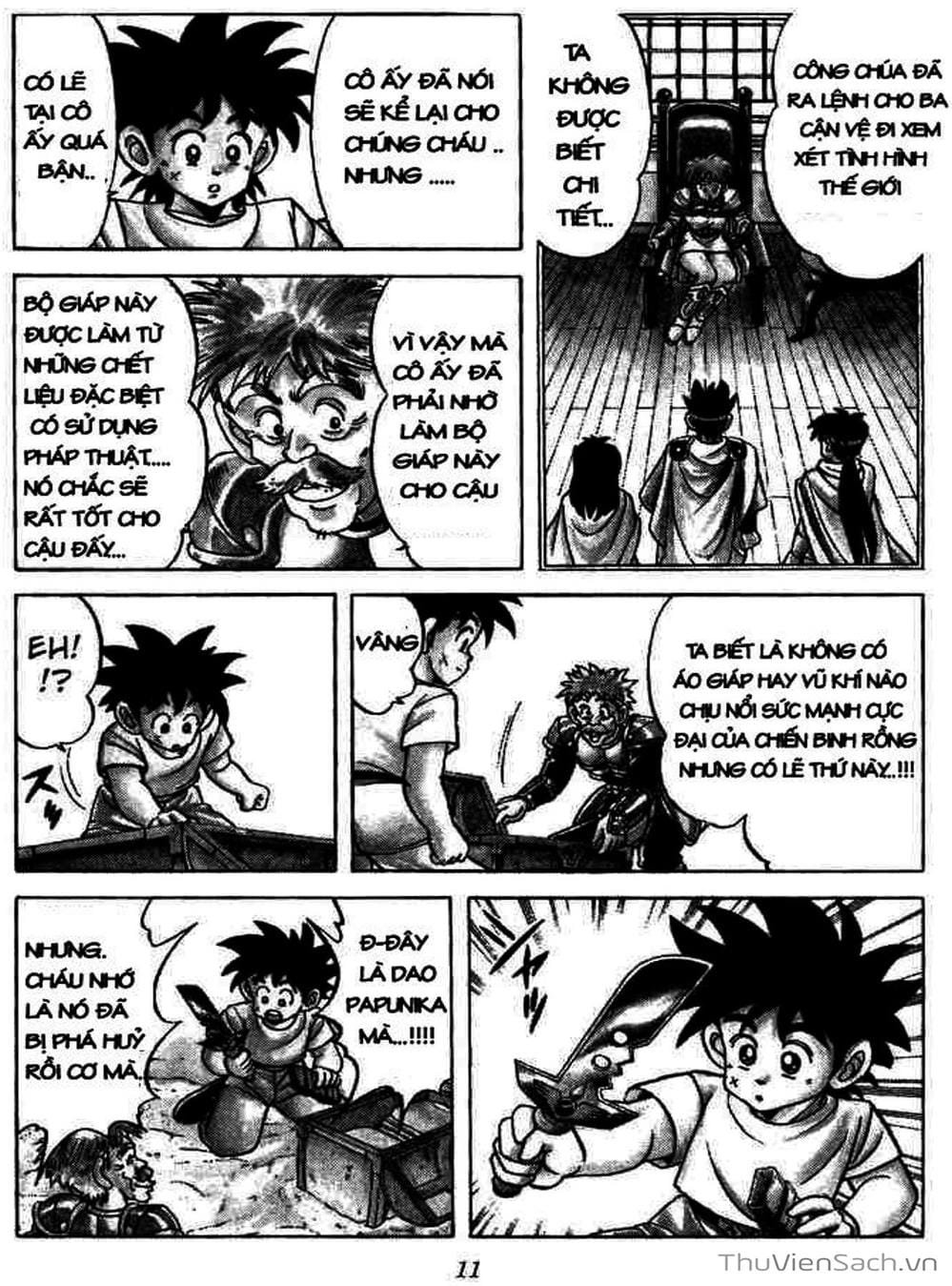 Truyện Tranh Dấu Ấn Rồng Thiêng - Dragon Quest trang 4