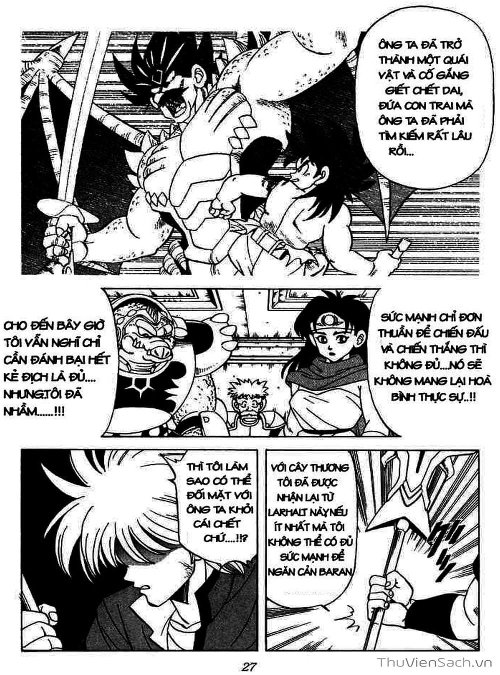 Truyện Tranh Dấu Ấn Rồng Thiêng - Dragon Quest trang 4