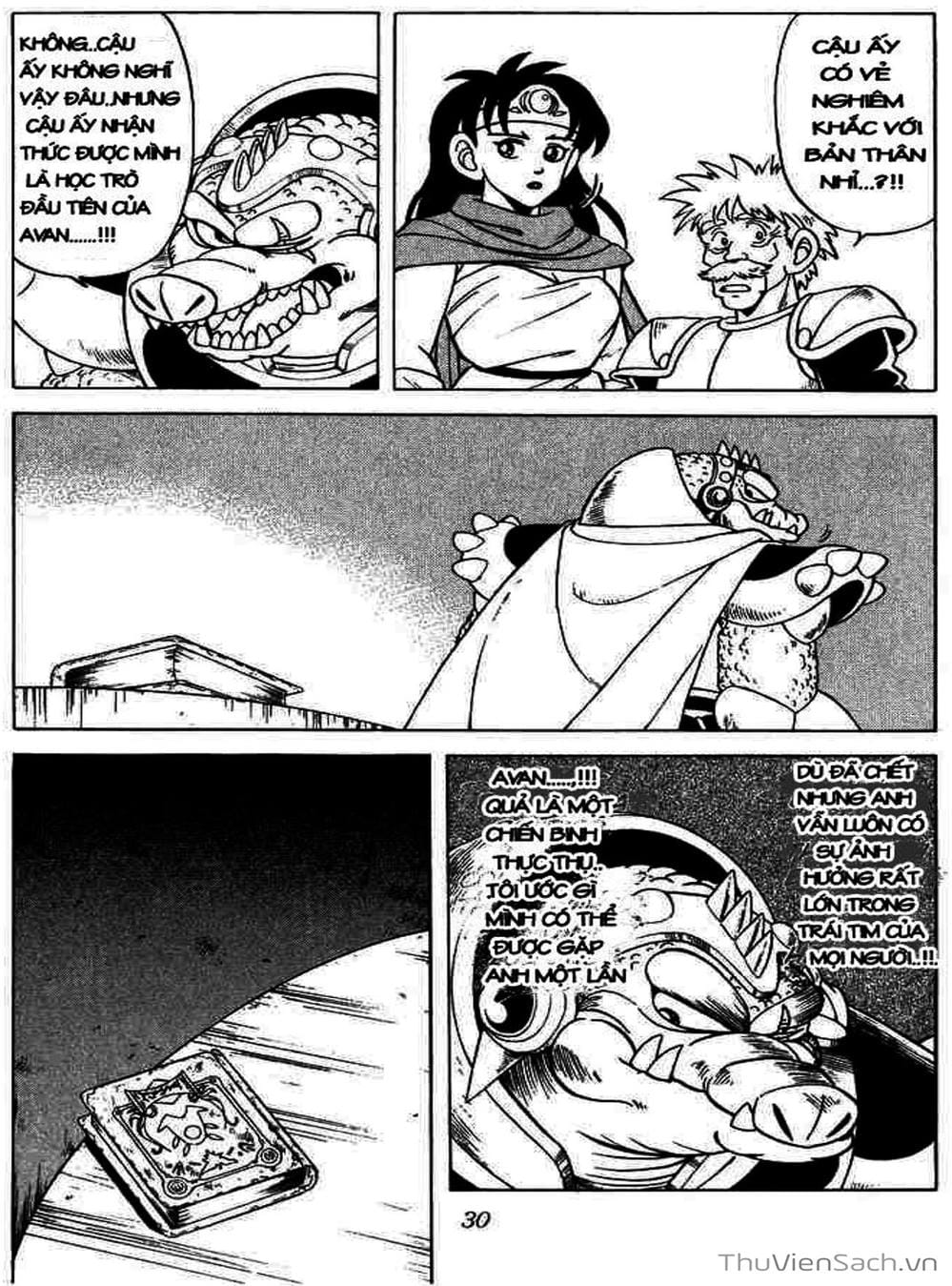 Truyện Tranh Dấu Ấn Rồng Thiêng - Dragon Quest trang 4