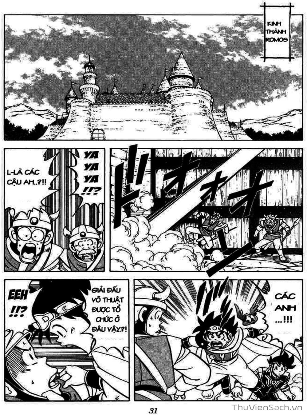 Truyện Tranh Dấu Ấn Rồng Thiêng - Dragon Quest trang 4