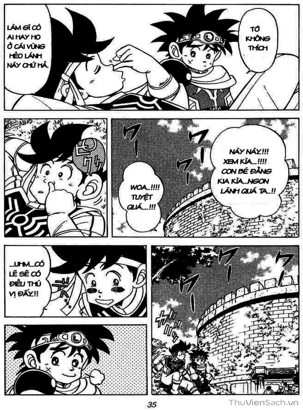 Truyện Tranh Dấu Ấn Rồng Thiêng - Dragon Quest trang 4