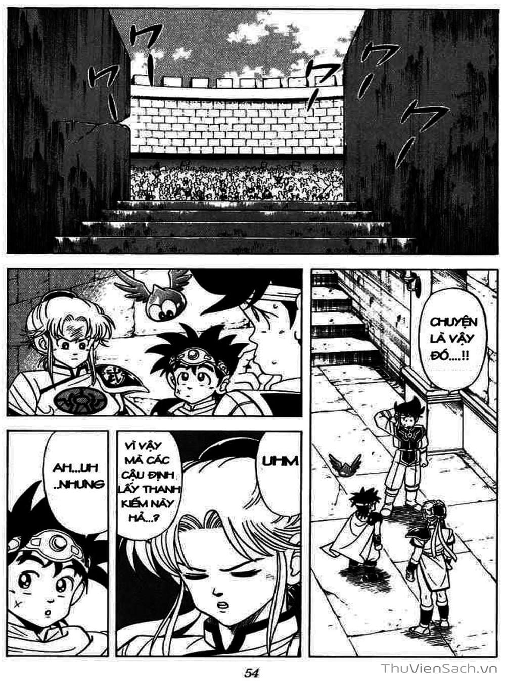 Truyện Tranh Dấu Ấn Rồng Thiêng - Dragon Quest trang 4