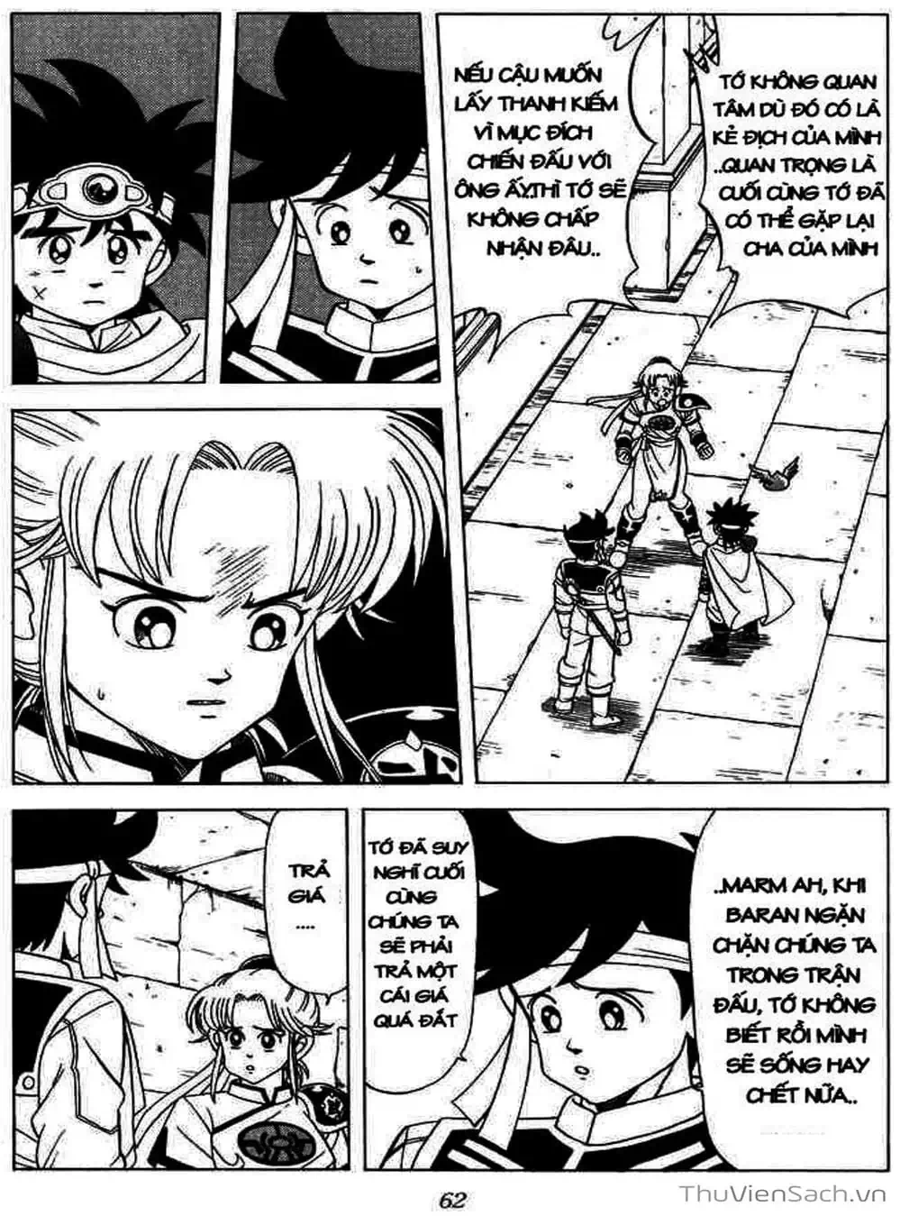 Truyện Tranh Dấu Ấn Rồng Thiêng - Dragon Quest trang 4