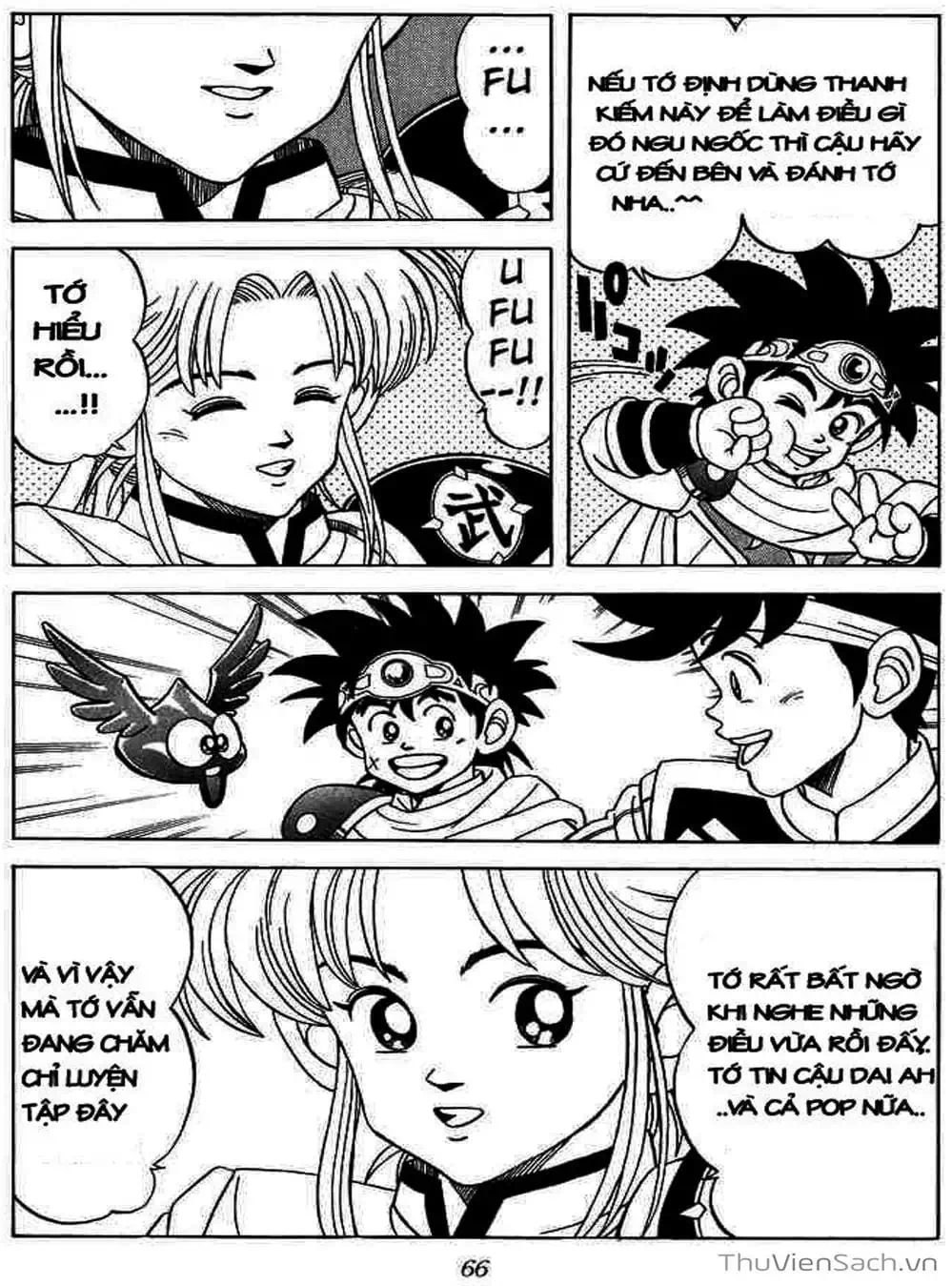 Truyện Tranh Dấu Ấn Rồng Thiêng - Dragon Quest trang 4