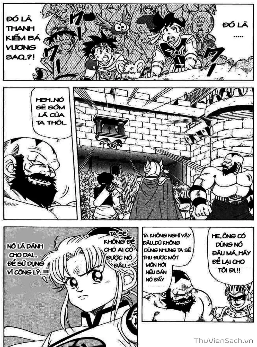 Truyện Tranh Dấu Ấn Rồng Thiêng - Dragon Quest trang 4