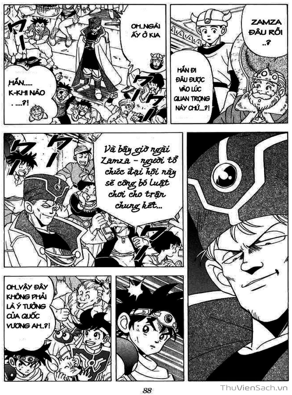 Truyện Tranh Dấu Ấn Rồng Thiêng - Dragon Quest trang 4