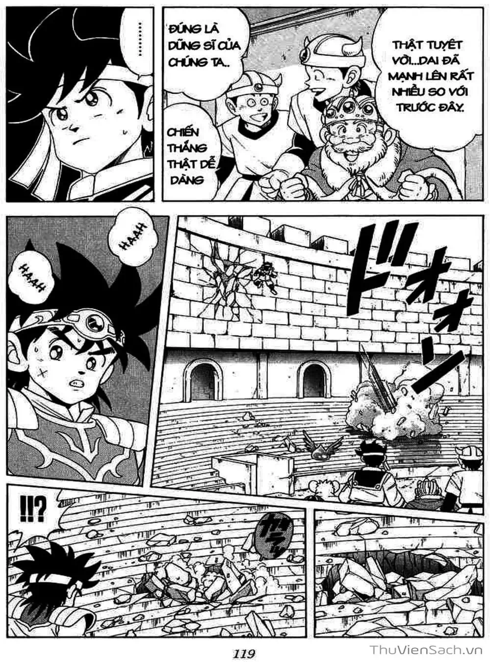 Truyện Tranh Dấu Ấn Rồng Thiêng - Dragon Quest trang 4