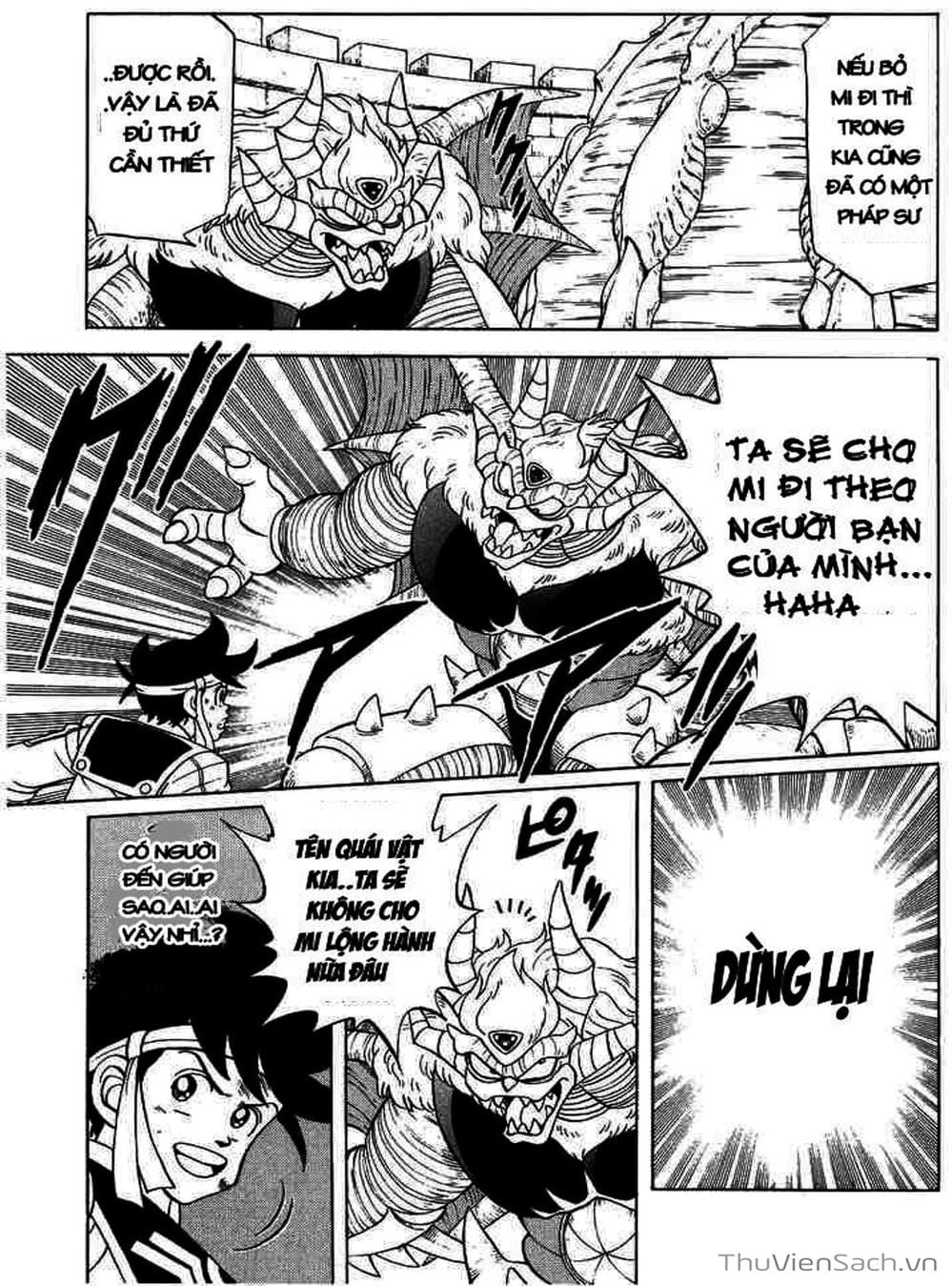 Truyện Tranh Dấu Ấn Rồng Thiêng - Dragon Quest trang 4