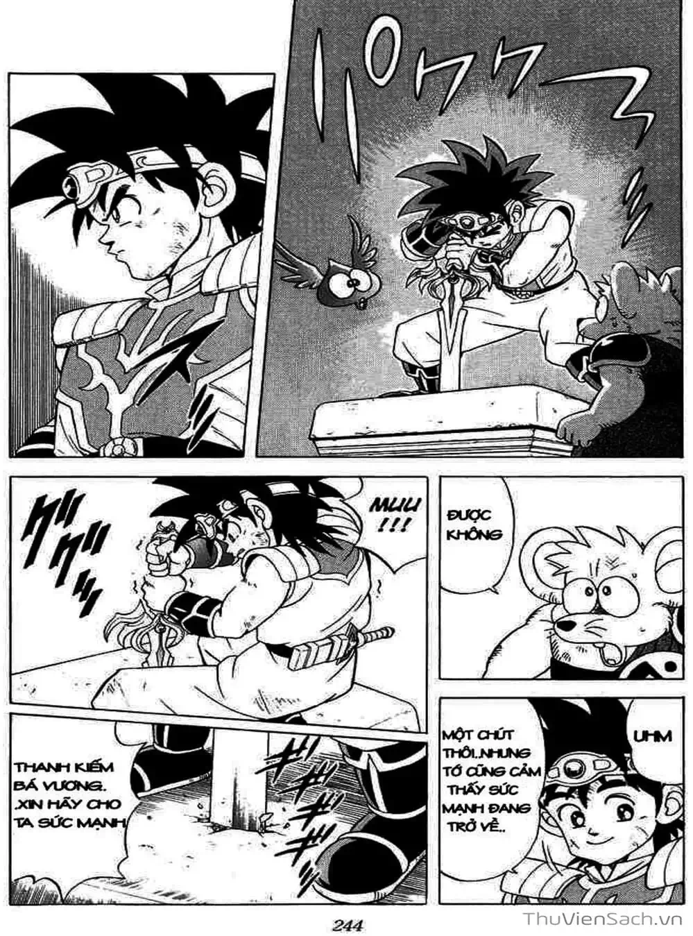 Truyện Tranh Dấu Ấn Rồng Thiêng - Dragon Quest trang 4