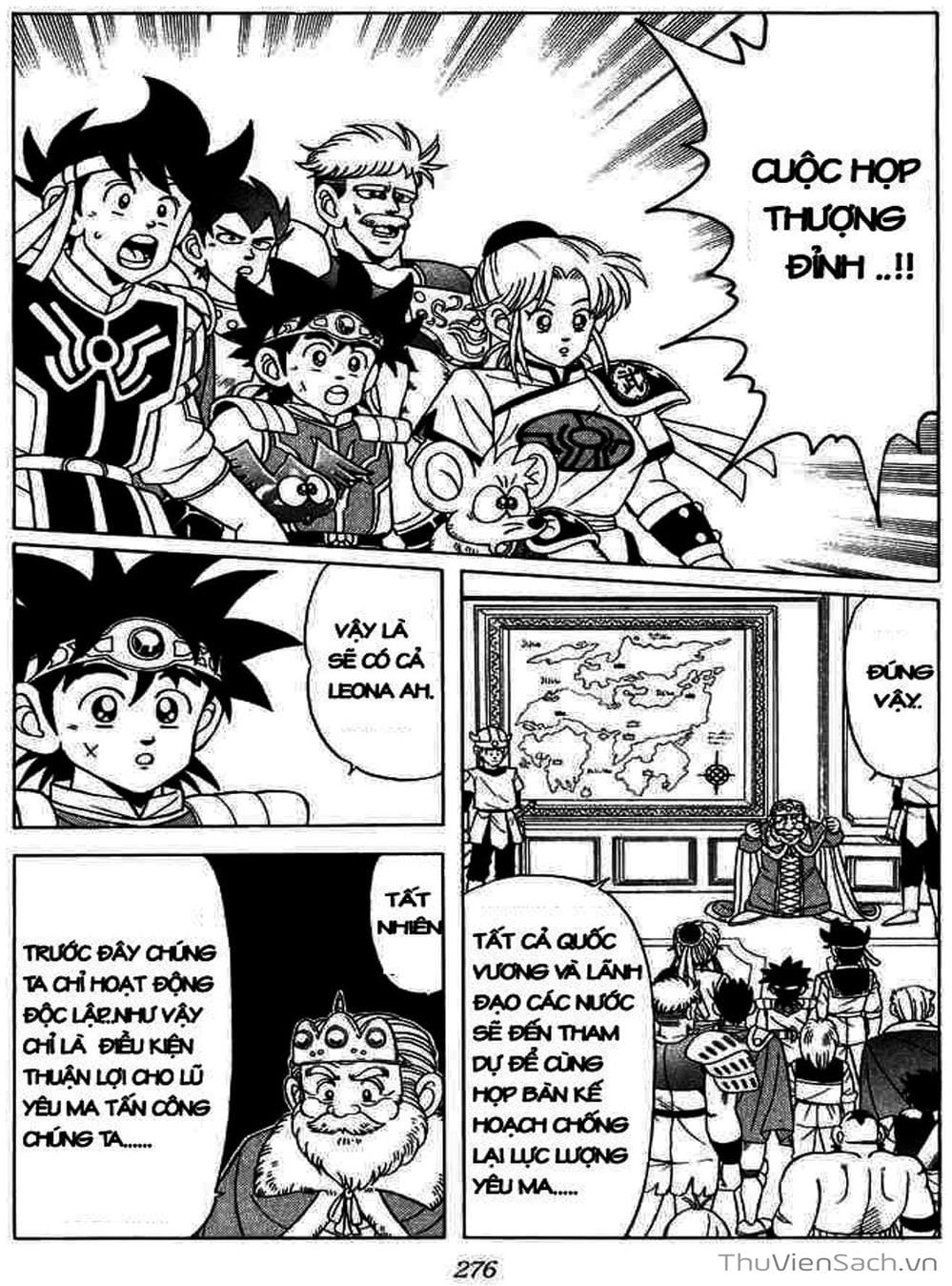 Truyện Tranh Dấu Ấn Rồng Thiêng - Dragon Quest trang 4