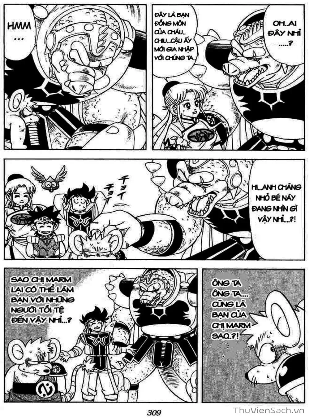 Truyện Tranh Dấu Ấn Rồng Thiêng - Dragon Quest trang 4