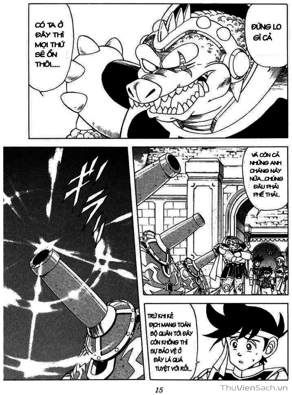 Truyện Tranh Dấu Ấn Rồng Thiêng - Dragon Quest trang 4