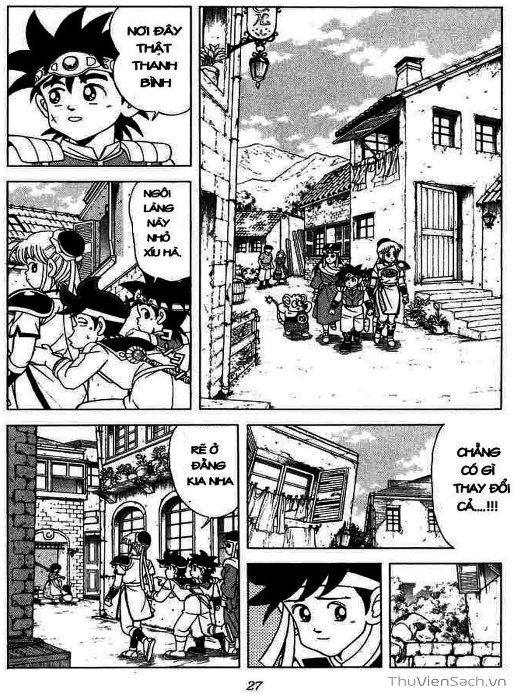 Truyện Tranh Dấu Ấn Rồng Thiêng - Dragon Quest trang 4