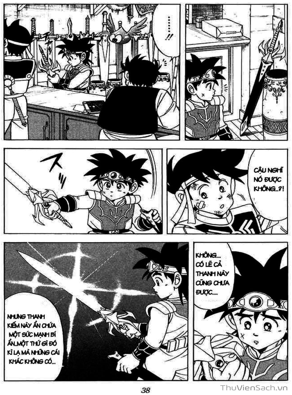 Truyện Tranh Dấu Ấn Rồng Thiêng - Dragon Quest trang 4