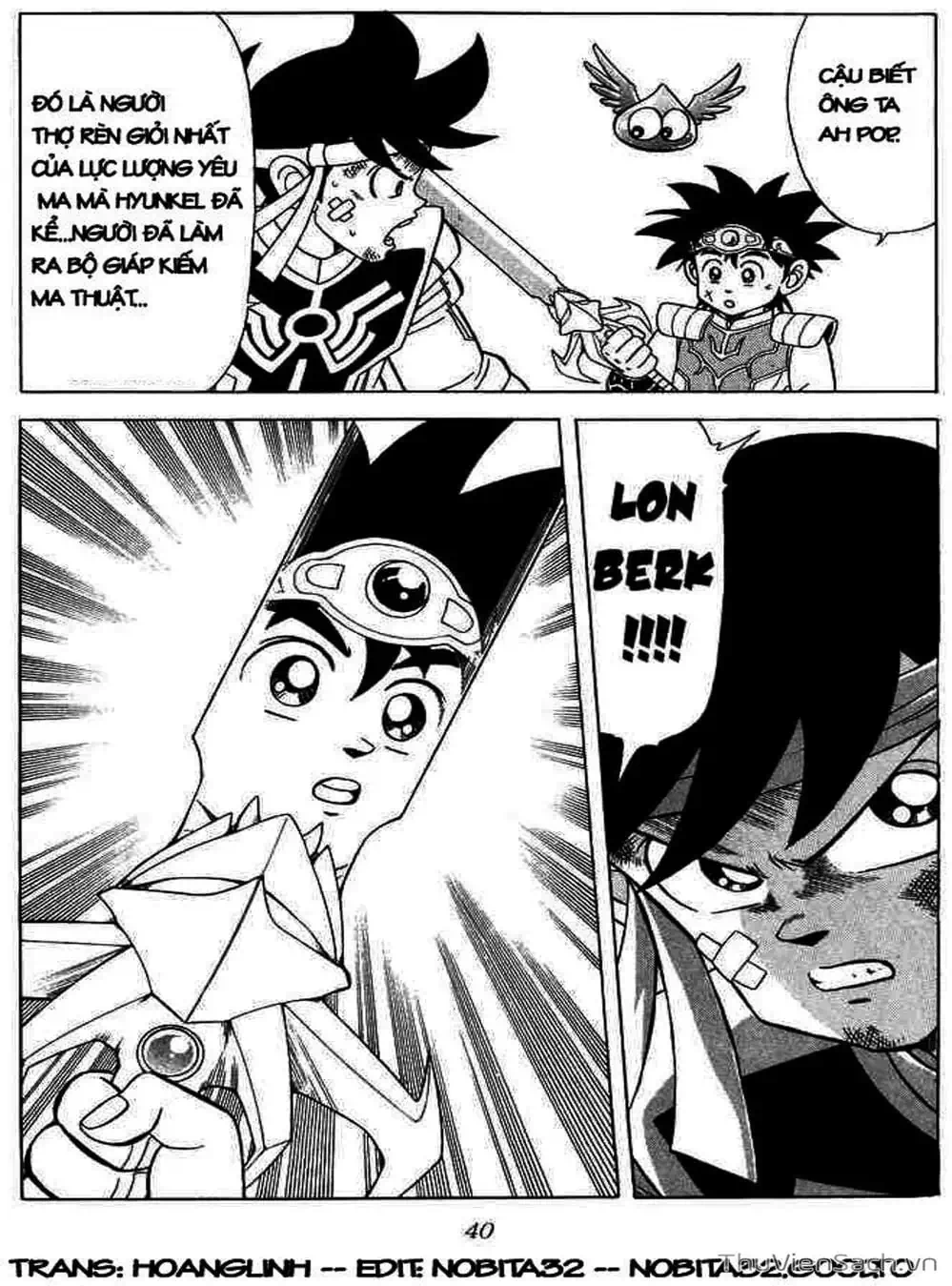 Truyện Tranh Dấu Ấn Rồng Thiêng - Dragon Quest trang 4