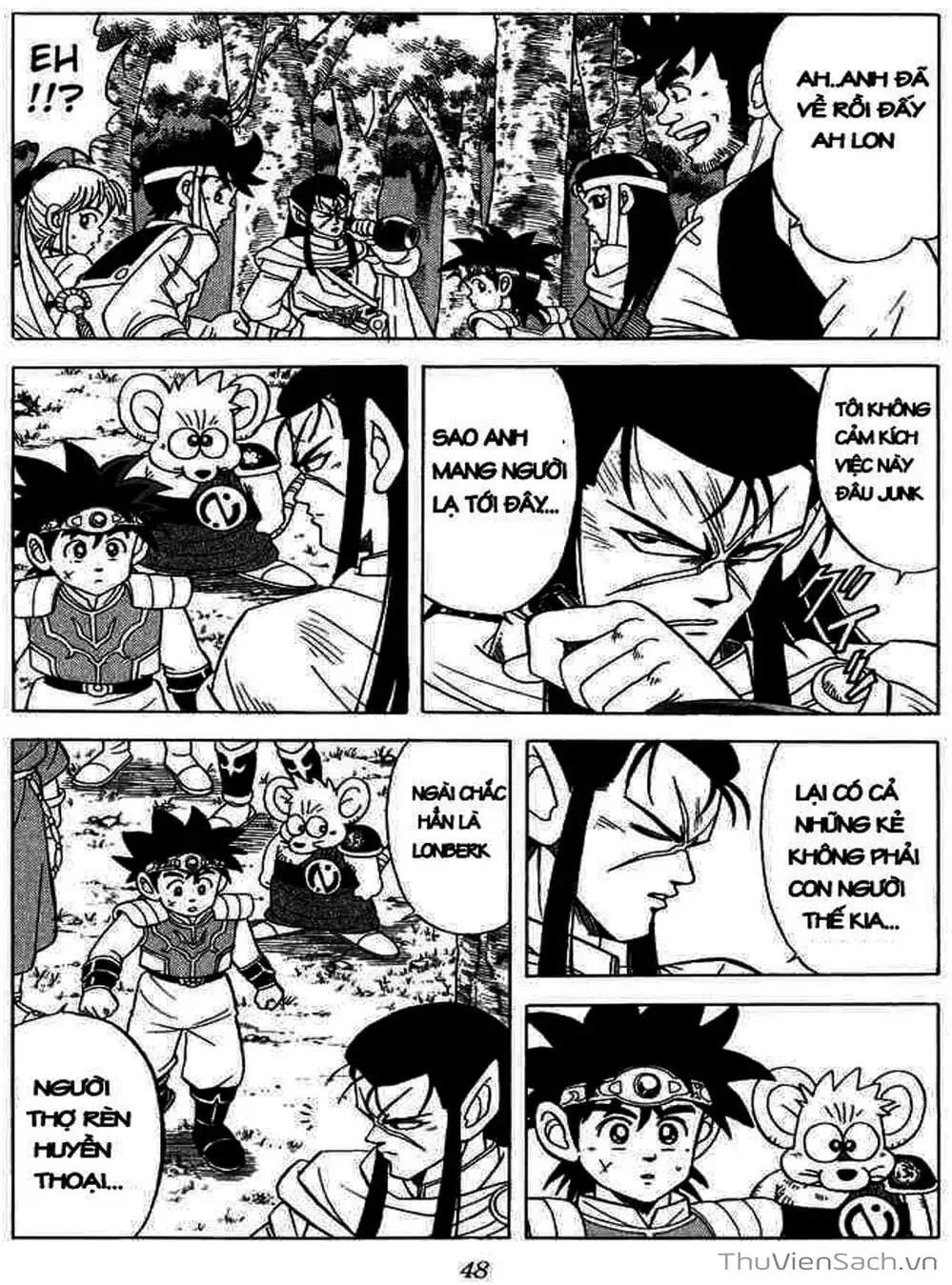 Truyện Tranh Dấu Ấn Rồng Thiêng - Dragon Quest trang 4