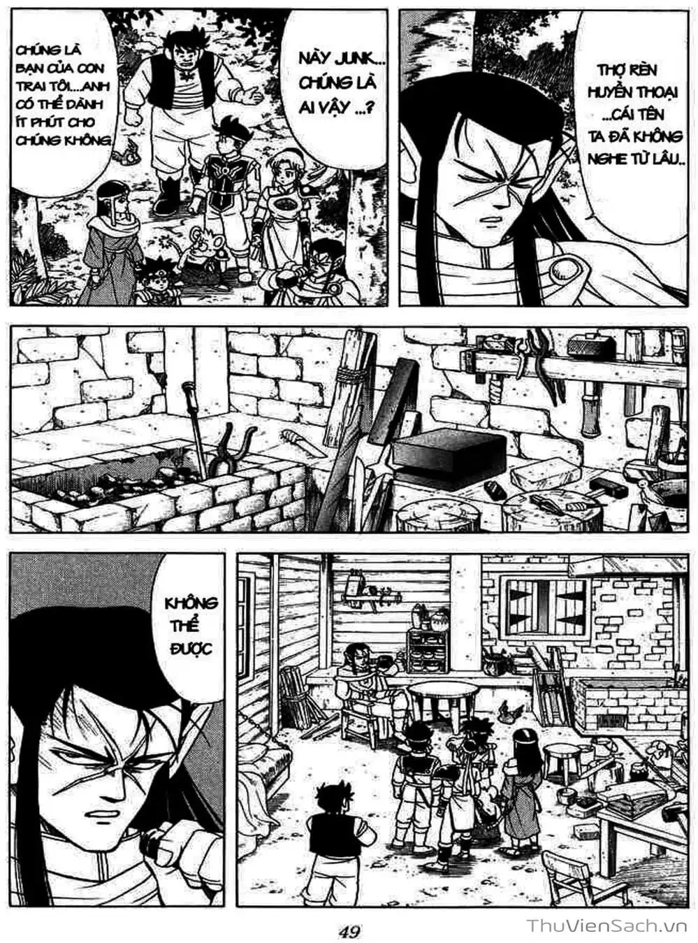 Truyện Tranh Dấu Ấn Rồng Thiêng - Dragon Quest trang 4