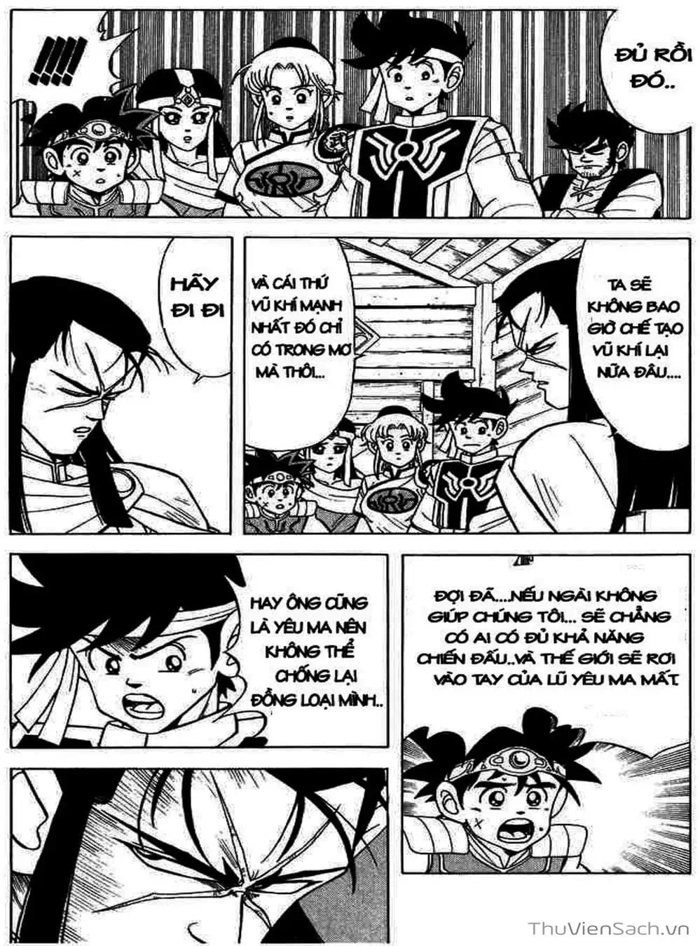 Truyện Tranh Dấu Ấn Rồng Thiêng - Dragon Quest trang 4