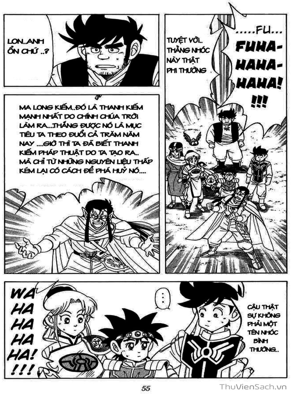 Truyện Tranh Dấu Ấn Rồng Thiêng - Dragon Quest trang 4