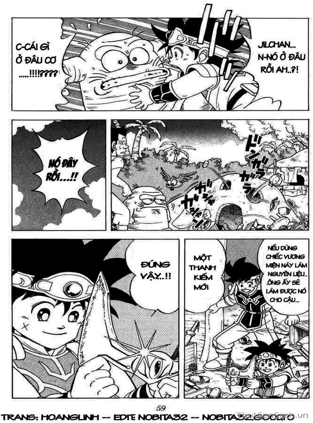 Truyện Tranh Dấu Ấn Rồng Thiêng - Dragon Quest trang 4