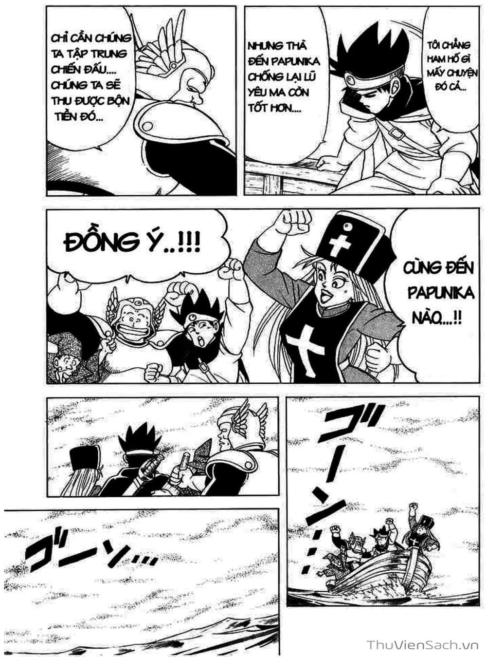 Truyện Tranh Dấu Ấn Rồng Thiêng - Dragon Quest trang 4