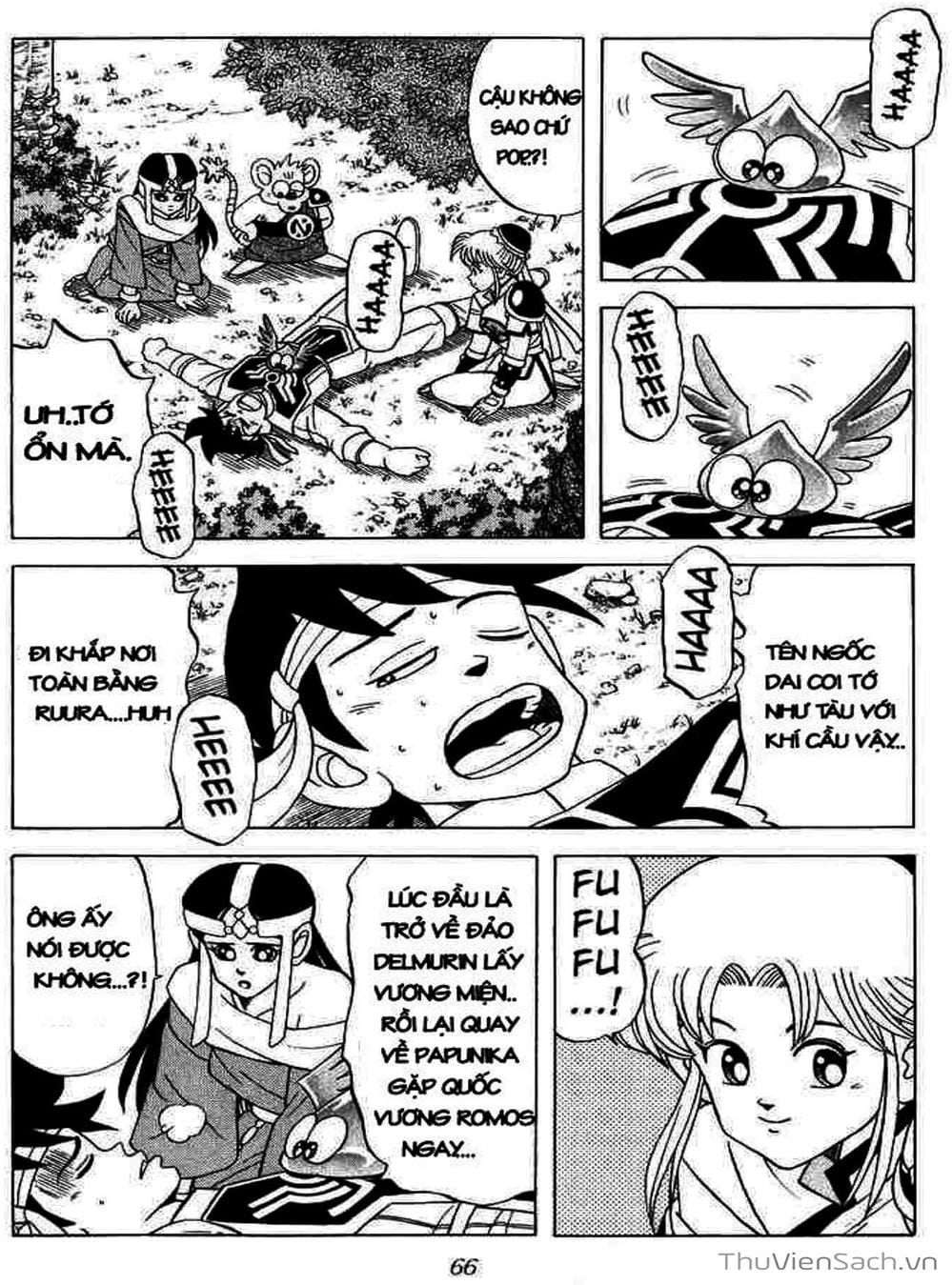 Truyện Tranh Dấu Ấn Rồng Thiêng - Dragon Quest trang 4