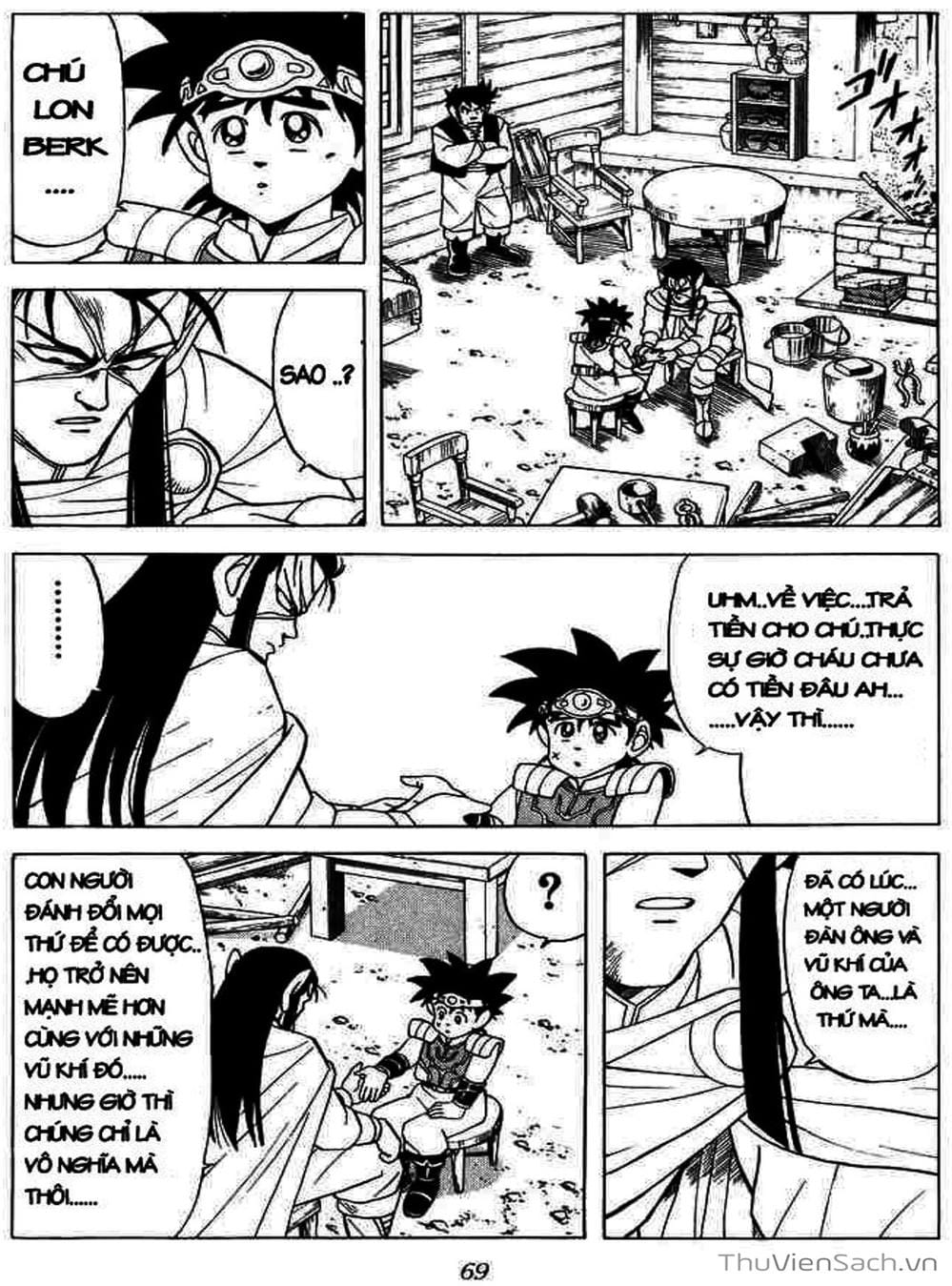 Truyện Tranh Dấu Ấn Rồng Thiêng - Dragon Quest trang 4