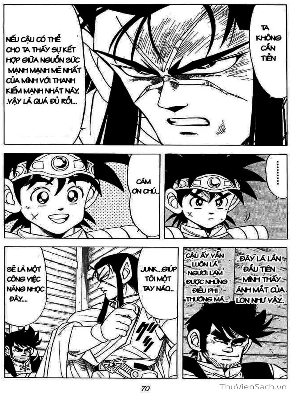 Truyện Tranh Dấu Ấn Rồng Thiêng - Dragon Quest trang 4