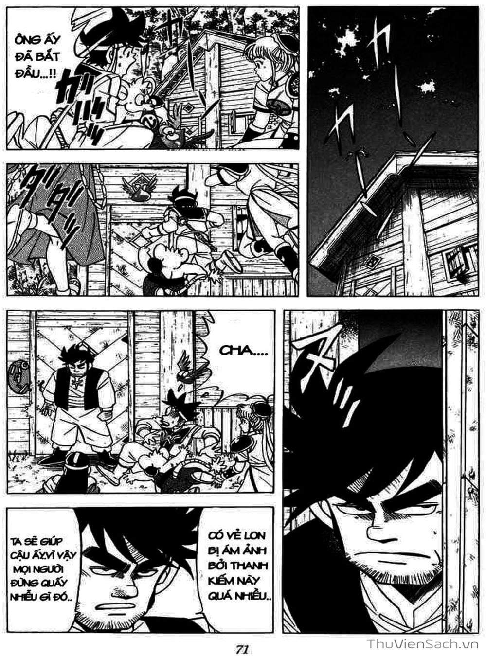 Truyện Tranh Dấu Ấn Rồng Thiêng - Dragon Quest trang 4