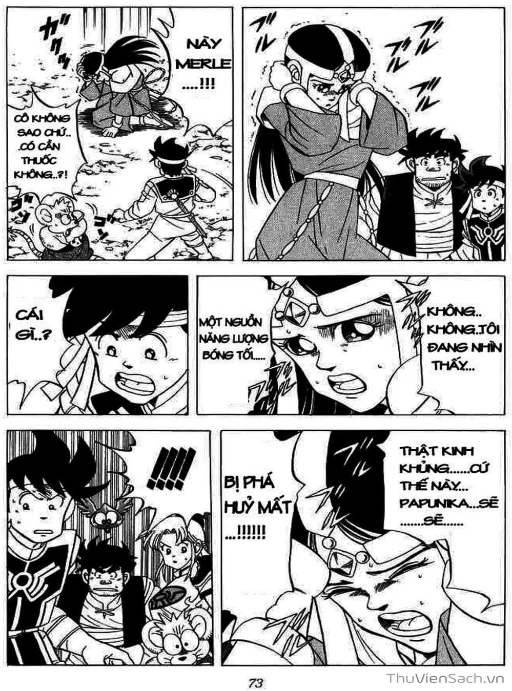 Truyện Tranh Dấu Ấn Rồng Thiêng - Dragon Quest trang 4