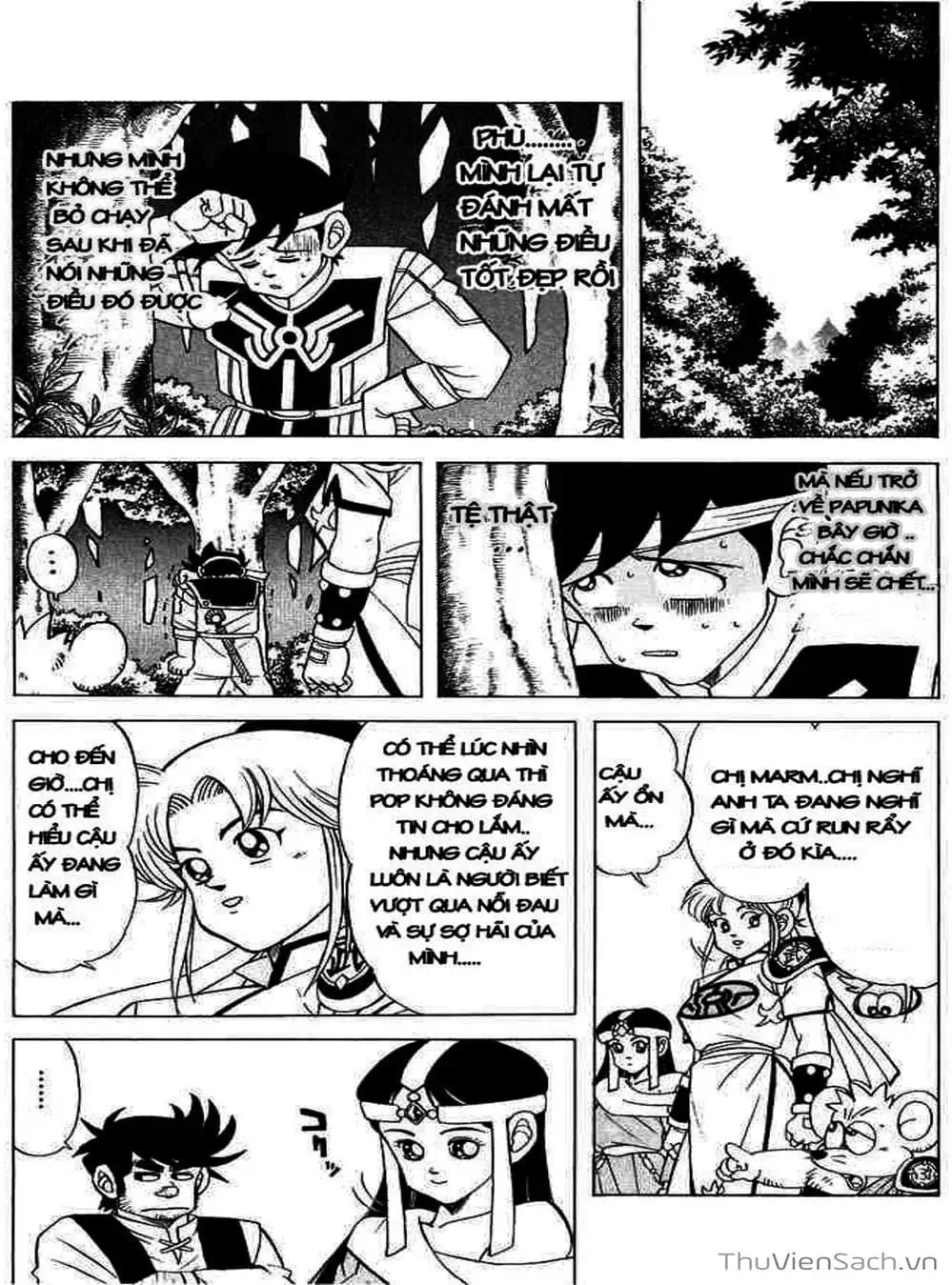 Truyện Tranh Dấu Ấn Rồng Thiêng - Dragon Quest trang 4