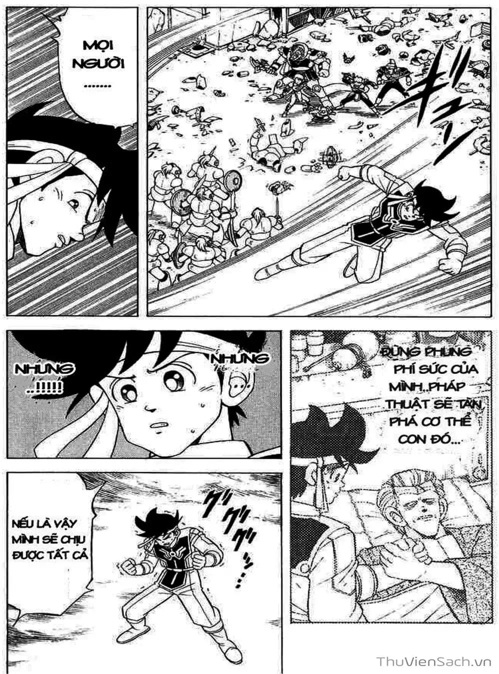 Truyện Tranh Dấu Ấn Rồng Thiêng - Dragon Quest trang 4