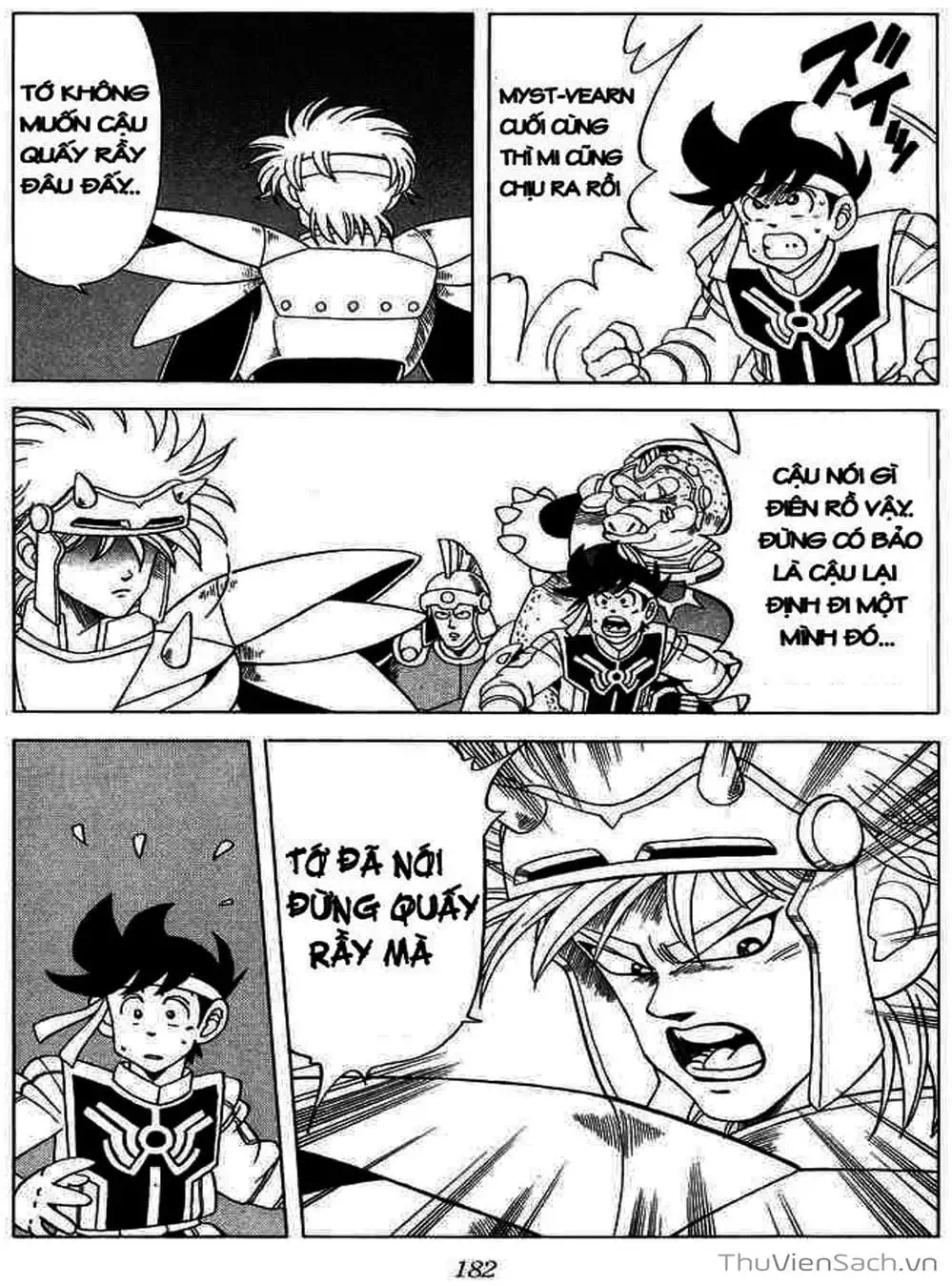 Truyện Tranh Dấu Ấn Rồng Thiêng - Dragon Quest trang 4